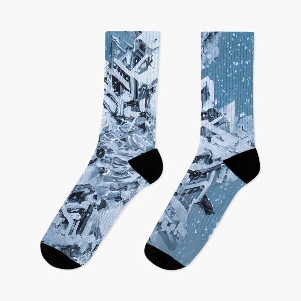 Item preview, Abstract Ice Snowflake Pattern designed and sold by threlando.