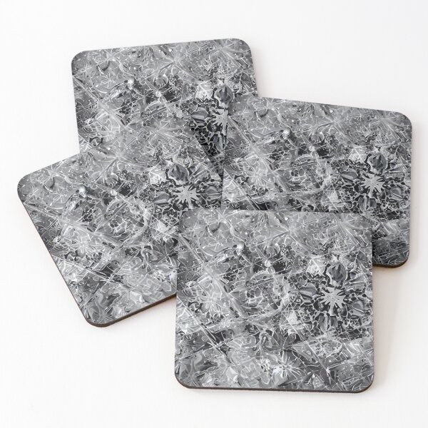 Item preview, Abstract Ice Snowflake Pattern designed and sold by threlando.