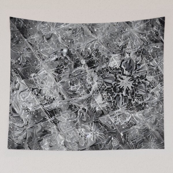 Item preview, Abstract Ice Snowflake Pattern designed and sold by threlando.