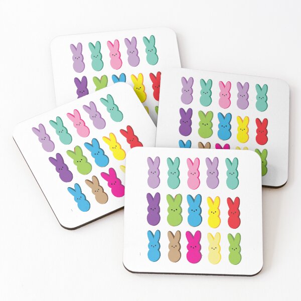 Item preview, Colorful Easter Bunnies Easter Candy Rabbits designed and sold by funnytshirtemp.