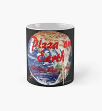 Pizza auf der Erde Tasse (Standard)