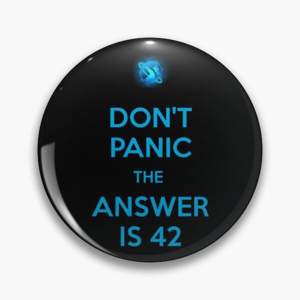 Item preview, [Quote] The Answer Is 42 designed and sold by Garlaska's Shop.