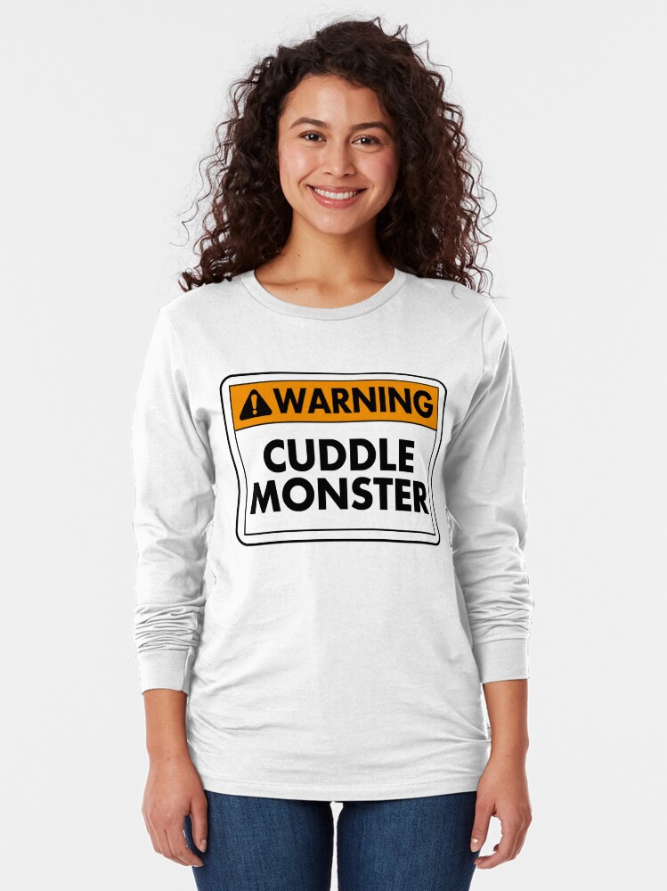 bearded cuddle monster shirt