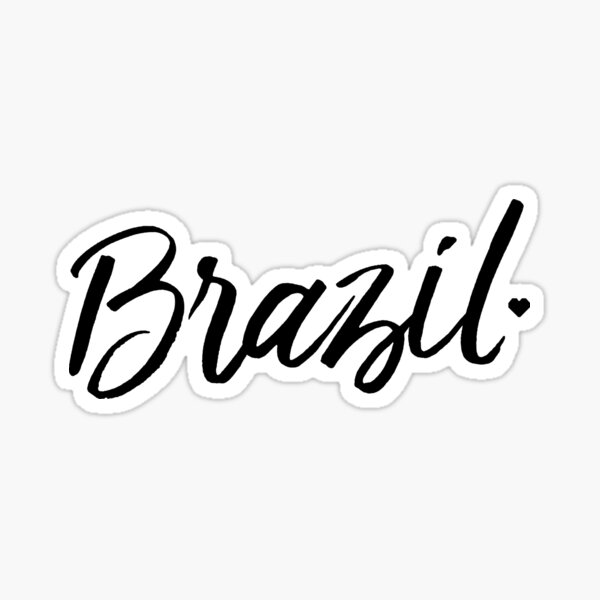 Brazilian Shocker Sticker Decal Vinyl brasil brazil