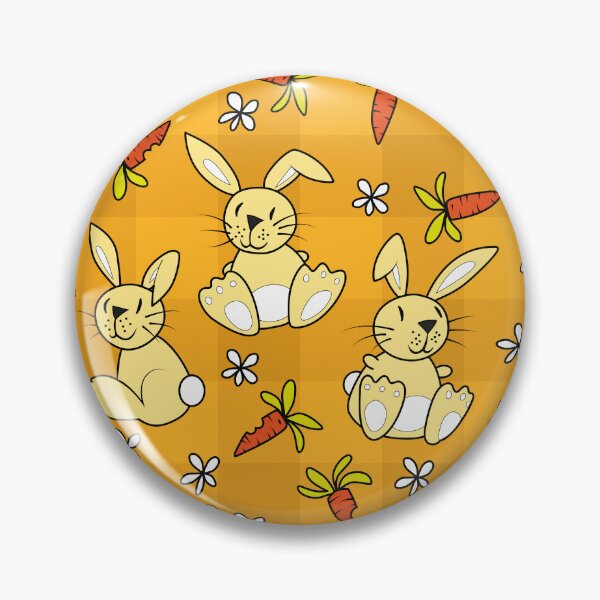 Item preview, rabbits ❤ carrots yellow check designed and sold by kobyakov.