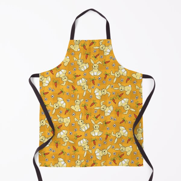 Item preview, rabbits ❤ carrots yellow check designed and sold by kobyakov.