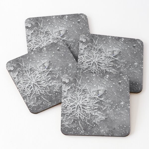 Item preview, Abstract Ice Snowflake Pattern designed and sold by threlando.