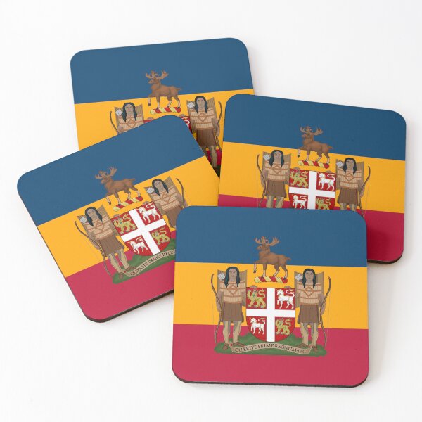 Item preview, NEWFOUNDLAND and LABRADOR Flag Gifts, Masks, Stickers & Products designed and sold by mpodger.