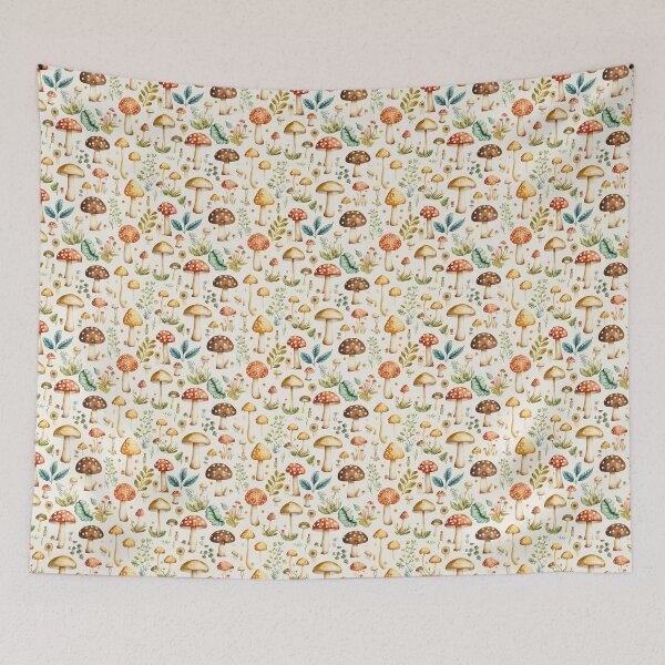 Item preview, Cottagecore Mushrooms designed and sold by sjohnson70.