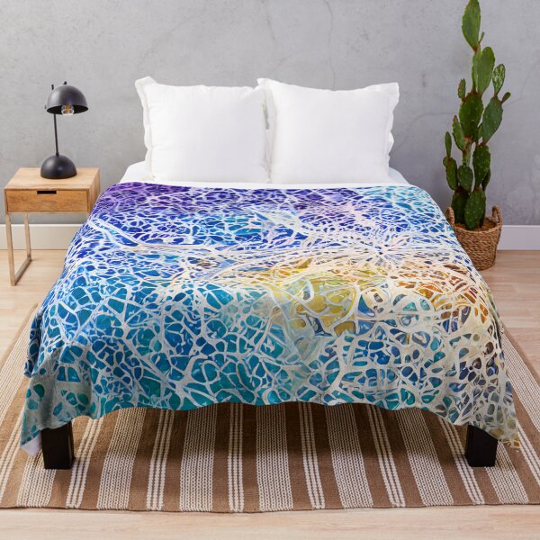 Item preview, Abstract Ice Snowflake Pattern designed and sold by threlando.