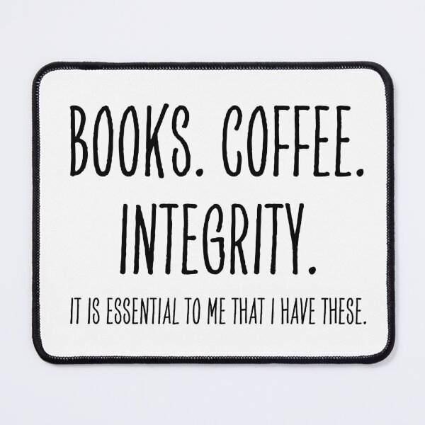 Item preview, BOOKS. COFFEE. INTEGRITY. designed and sold by successmom.