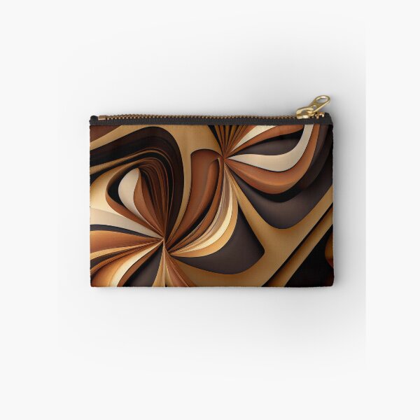 Item preview, Contemporary Ceramic Brown Energetic Contemporary Pattern Digital Painting designed and sold by CodeAndColors.