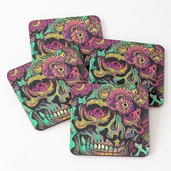 Item preview, Floral skull designed and sold by BiTdeH.