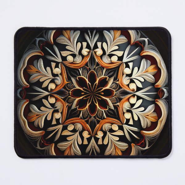 Item preview, Energetic Baroque Elegant Circular Transitional Pattern Digital Painting designed and sold by CodeAndColors.