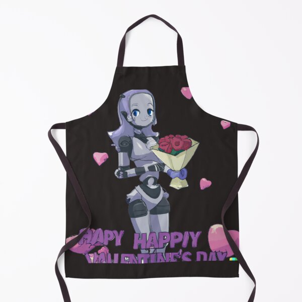 Item preview, robot woman celebrat valentine day designed and sold by BISJOU.
