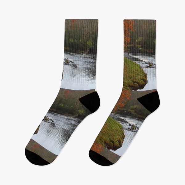 Item preview, Autumn by the River Buncrana Donegal Ireland designed and sold by eddiebarronshop.