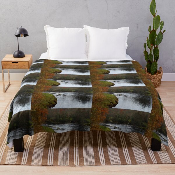 Item preview, Autumn by the River Buncrana Donegal Ireland designed and sold by eddiebarronshop.