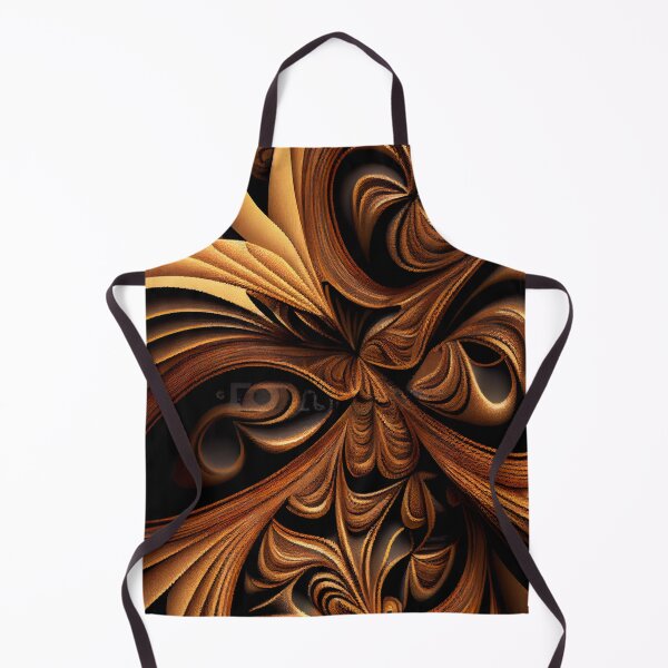 Artikelvorschau, Mystical Brown Smooth Coarse Eclectic Pattern Digital Painting entworfen und verkauft von CodeAndColors.