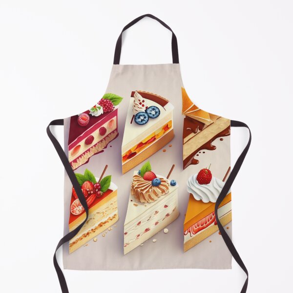 Item preview, Cake Slices and Fruits designed and sold by AxeWave.