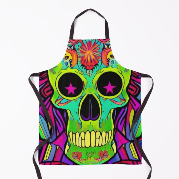 Item preview, Calavera multicolor designed and sold by BiTdeH.