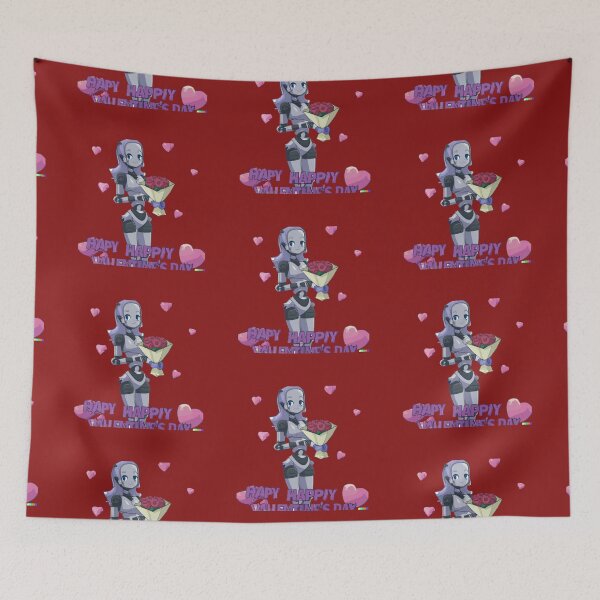 Item preview, robot woman celebrat valentine day designed and sold by BISJOU.