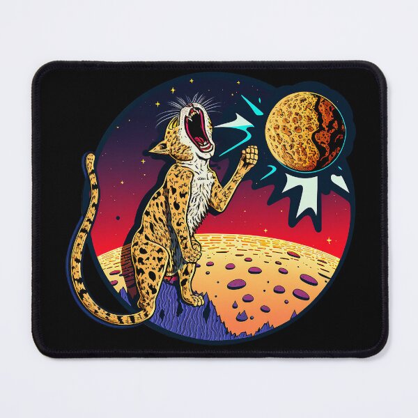 Item preview, Trippy Crazy Howling Cat  designed and sold by Artistic Pandas.