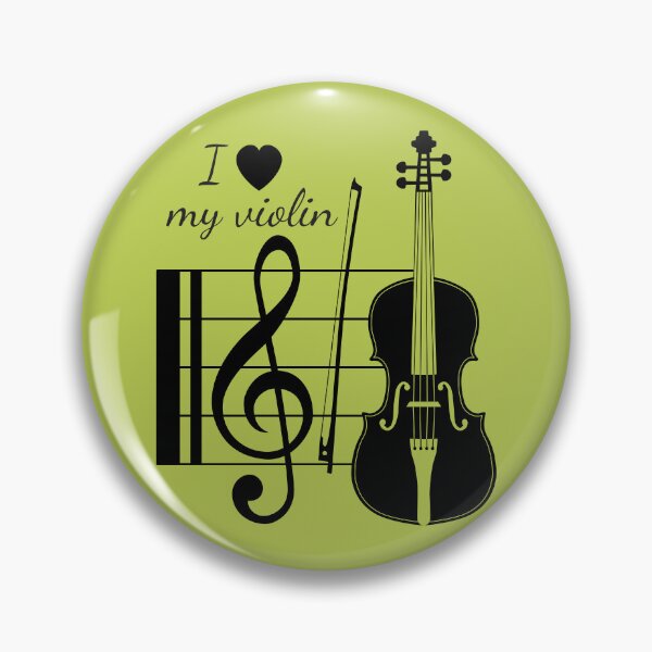Item preview, Violin Design Green designed and sold by Barbara Pixton.
