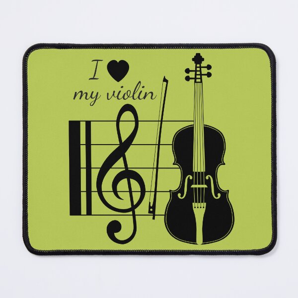 Item preview, Violin Design Green designed and sold by Barbara Pixton.