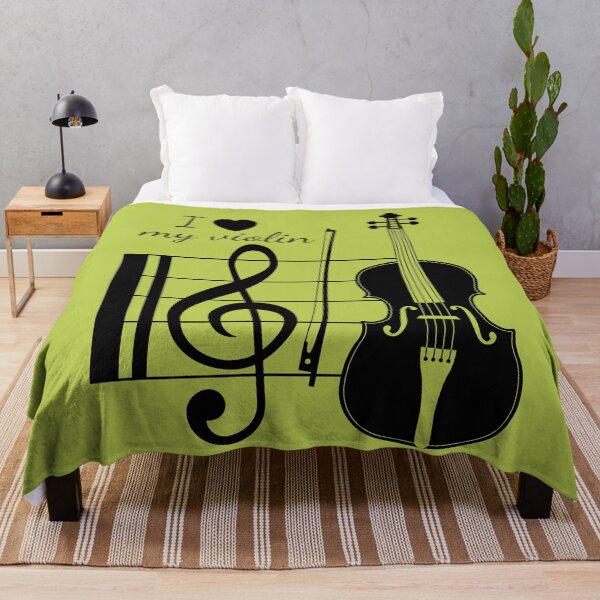 Item preview, Violin Design Green designed and sold by Barbara Pixton.