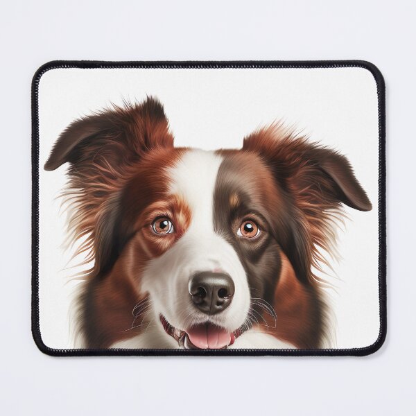 Item preview, Red Merle Border Collie Dog  designed and sold by DigitalRiggs.