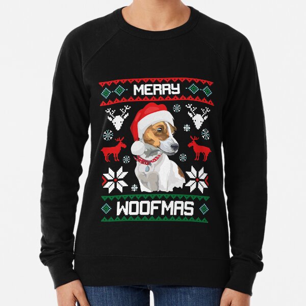 jack russell xmas jumper