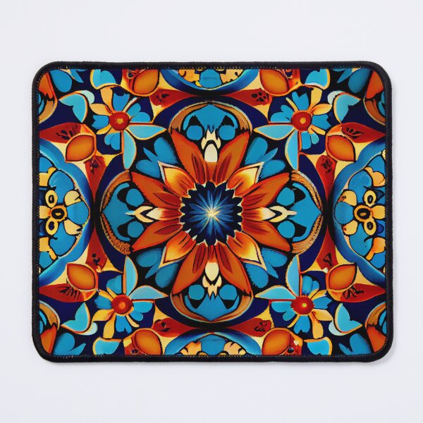 Artikelvorschau, Energetic New Mediterranean Pattern Digital Painting entworfen und verkauft von CodeAndColors.