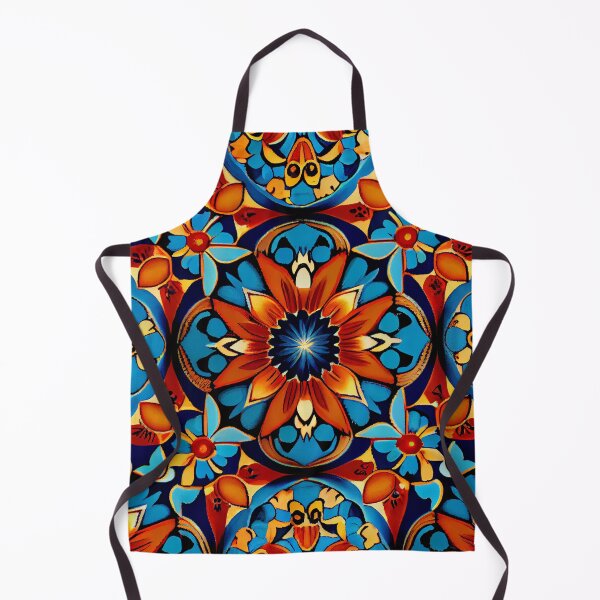 Artikelvorschau, Energetic New Mediterranean Pattern Digital Painting entworfen und verkauft von CodeAndColors.