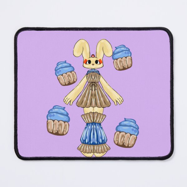 Item preview, with cake on tea table designed and sold by Q rabbity.