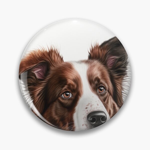 Item preview, Red Merle Border Collie Dog  designed and sold by DigitalRiggs.