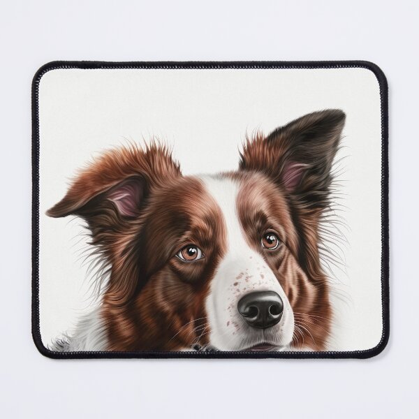 Item preview, Red Merle Border Collie Dog  designed and sold by DigitalRiggs.
