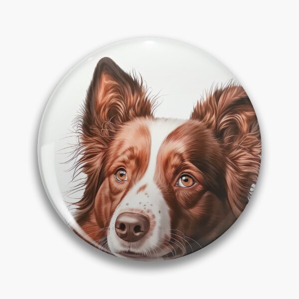 Item preview, Red Merle Border Collie Dog  designed and sold by DigitalRiggs.
