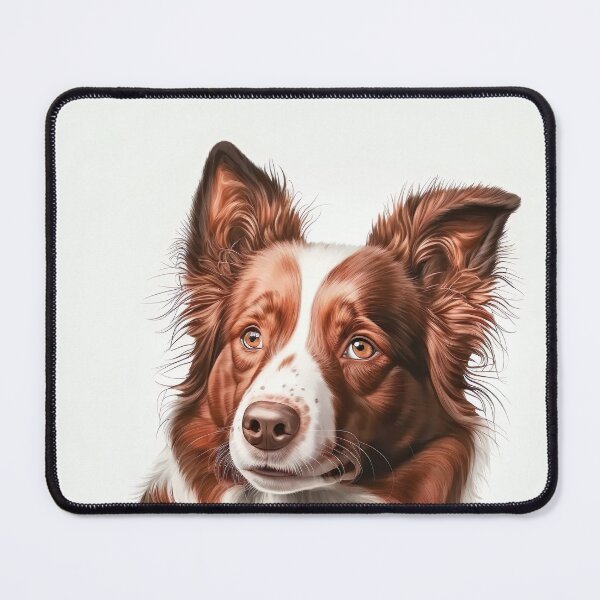 Item preview, Red Merle Border Collie Dog  designed and sold by DigitalRiggs.