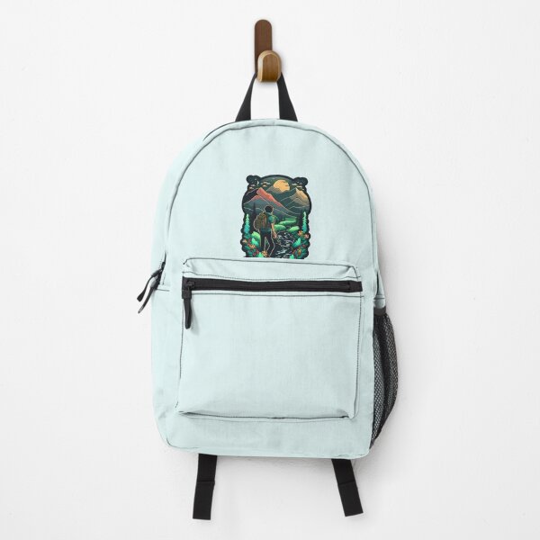 Item preview, Hiking Cartoon Design - Buy and Plant a Tree designed and sold by GreenBubble - Shop and reforest.