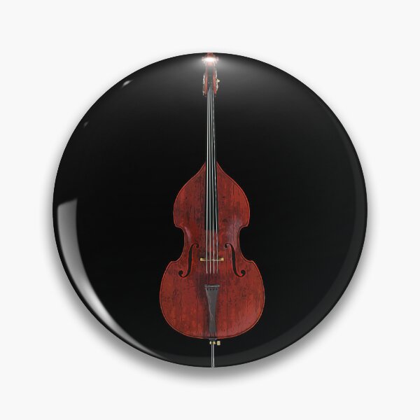 Item preview, Contrabass Double Bass Classic Jazz Music dark Wood designed and sold by PeterADesign.