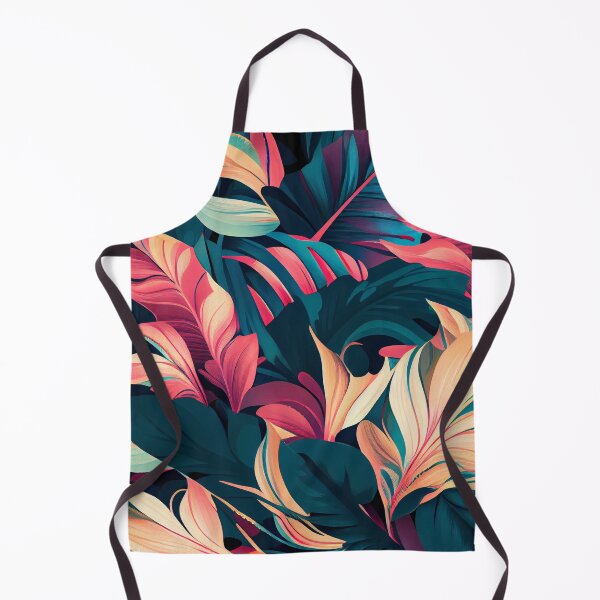 Aperçu de l'œuvre Artistic Dynamic Dazzling Delicate Tropical Pattern Digital Painting créée et vendue par CodeAndColors.