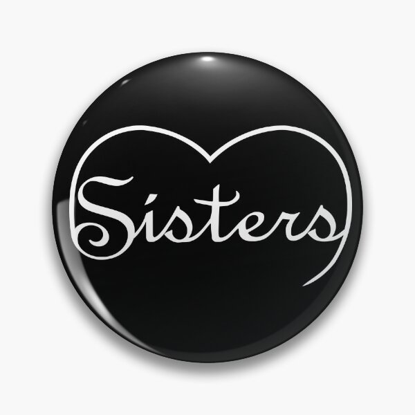 Item preview, Sisters are Love heart – in white designed and sold by SunnyDazDesign.