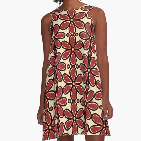 Item preview, 60s 70s Style Retro Vintage Mid-Century Daisy Flower designed and sold by Inspired Images.