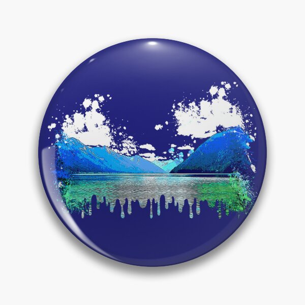 Item preview, Mountains and Lake artwork designed and sold by FuzzyJuzzy.