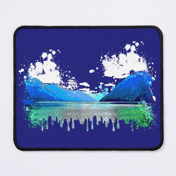 Item preview, Mountains and Lake artwork designed and sold by FuzzyJuzzy.