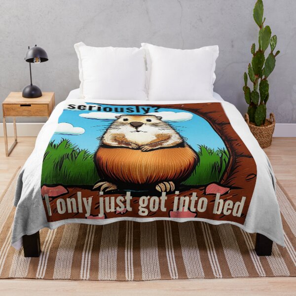 Item preview, Groundhog Day seriously? designed and sold by CottagePop.