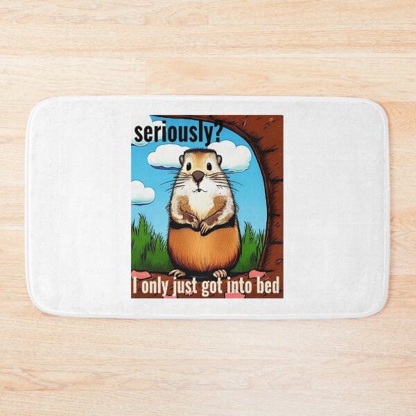 Item preview, Groundhog Day seriously? designed and sold by CottagePop.