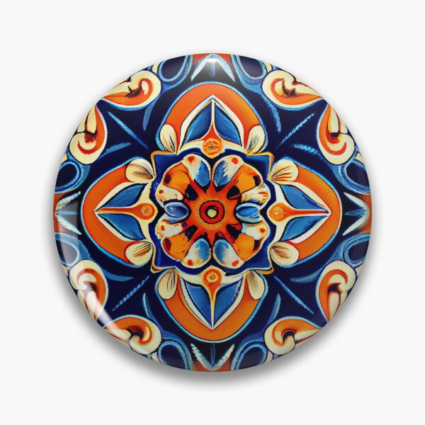 Artikelvorschau, Energetic New Mediterranean Pattern Digital Painting entworfen und verkauft von CodeAndColors.