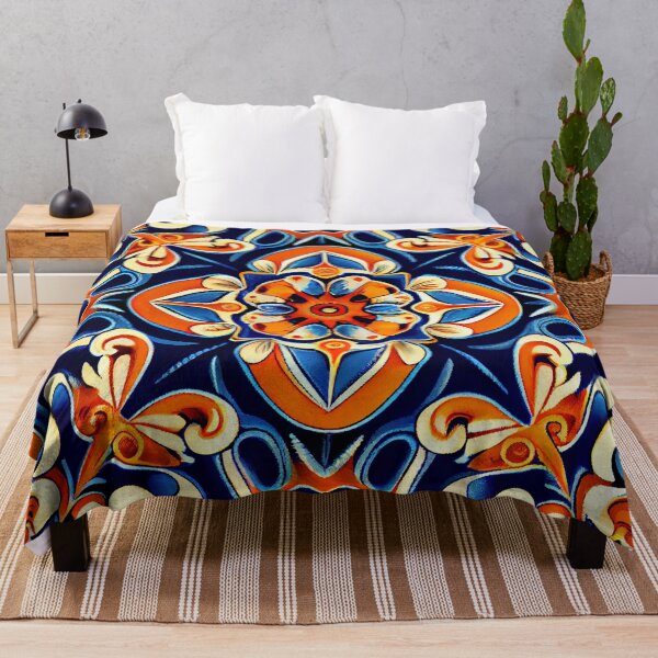 Item preview, Energetic New Mediterranean Pattern Digital Painting designed and sold by CodeAndColors.