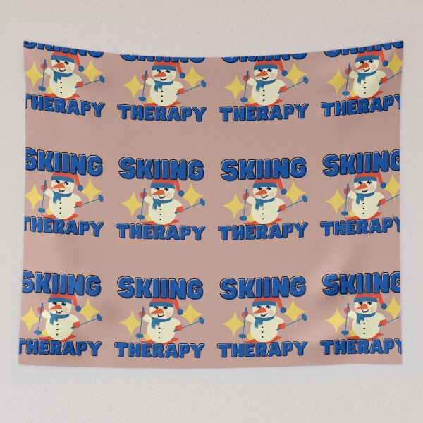 Item preview, SKIING THERAPY designed and sold by starfishstuff.